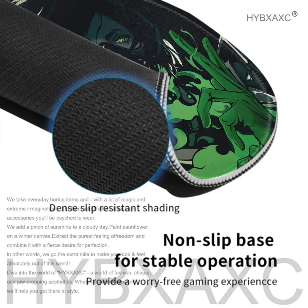 Valorants Game Character Mousepad XS HD Printing Computer Small Size Locking Edge Non-slip Table Pad 40x45cm Keyboard PC Carpet