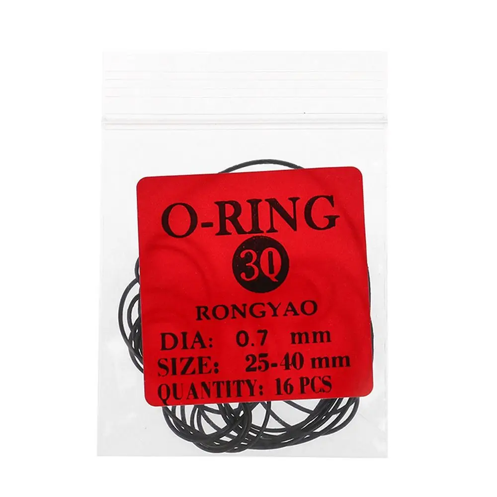 1Pack 0.5/0.6/0.7/0.8MM O-Ring Watch Gaskets Waterproof Rubber Back Cover For Watchmaker Accessories Durable Repair Tool