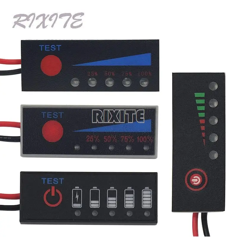 Battery Charge Indicator 18650 Lithium Ion Capacity Tester Intelligent Power Display Board 1S 2S 3S 4S 5S 6S 7S 3.7V-29.4V