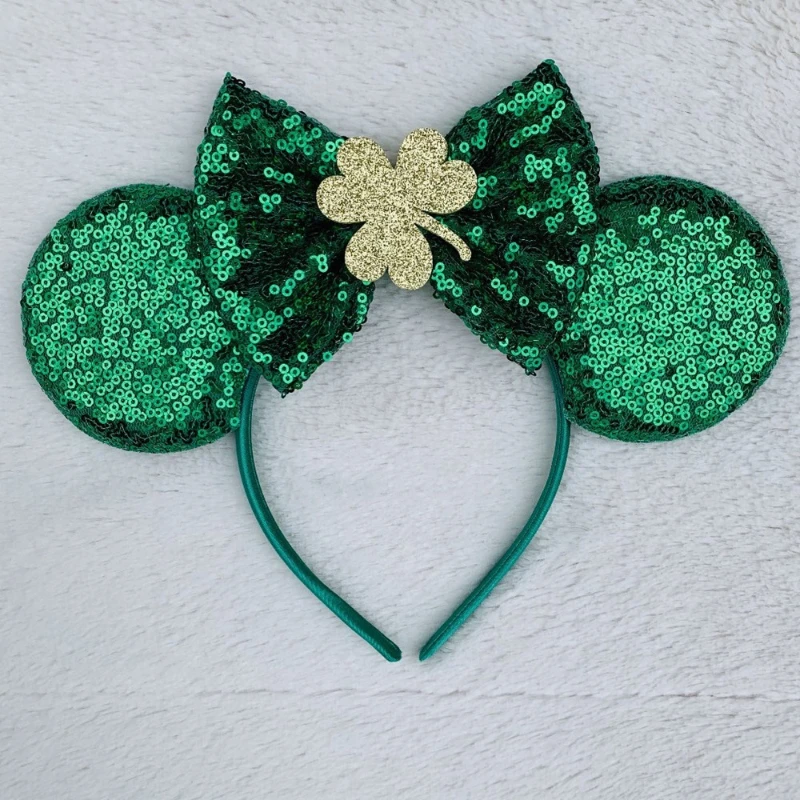 Seasonal New Arrival Shamrock Hair Band Soft Comfort Frame for St. Patrick’s Day Talent Show Celebration Holiday Dress Accessory