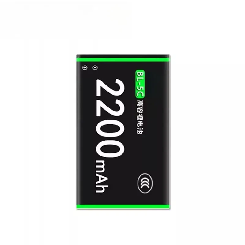 Multi capacity battery For BL - 5C Nokia Mobile Phone Lithium Ion Battery B1110 5130 2610 1682C 1010 Rechargeable Battery