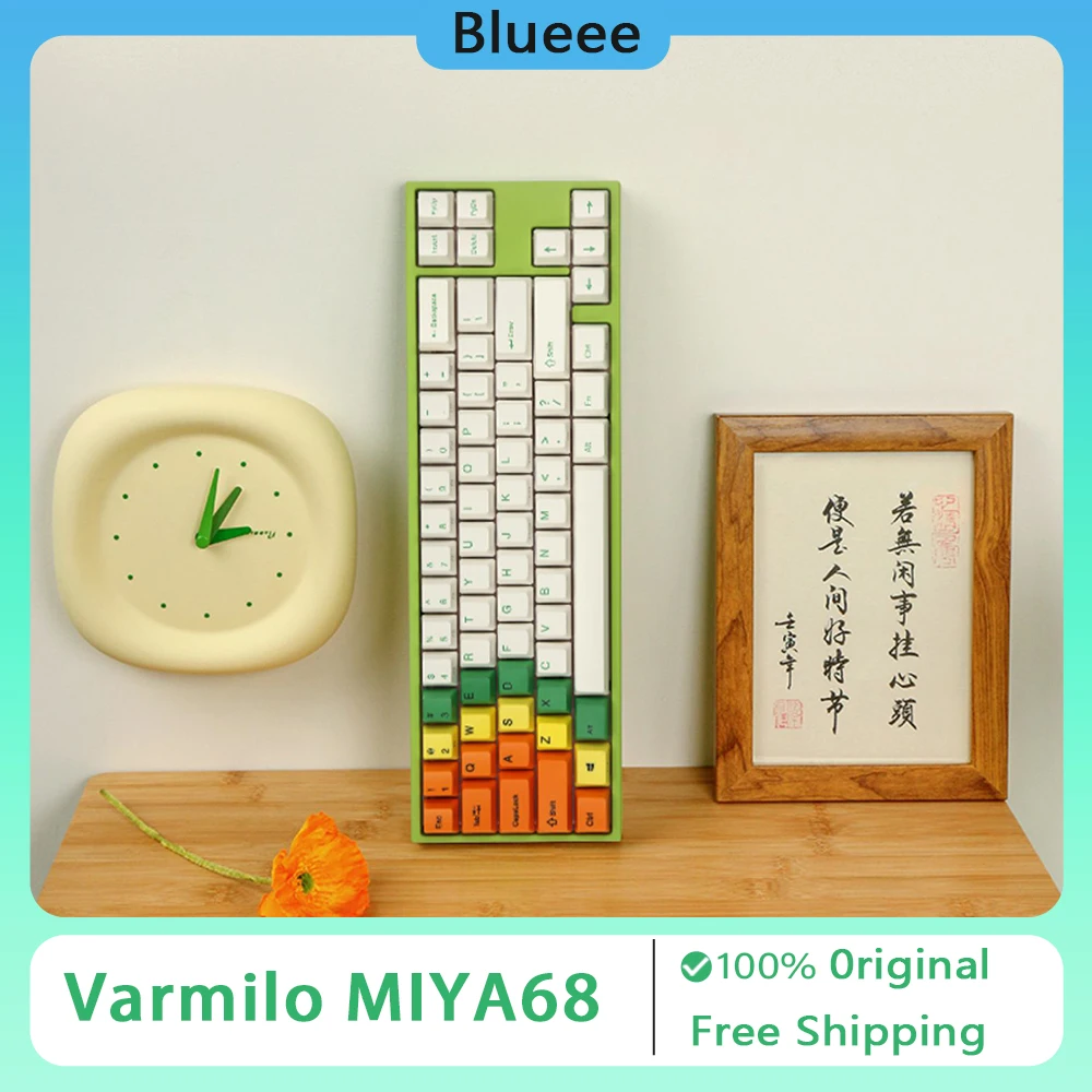 

Varmilo MIYA68 Wired Mechanical Keyboard 68keys Cherry Axis Office Gaming Keyboard Ergonomics PBT Keycap Gamer PC Accessories