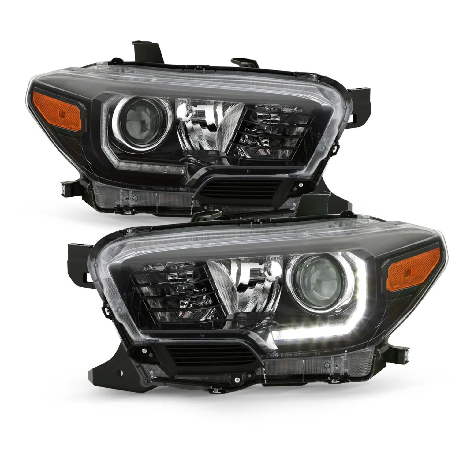 

For Factory Wholesale Car Accessories LED Headlights Aftermarket ABS Headlamp For Tacoma 2016-2018