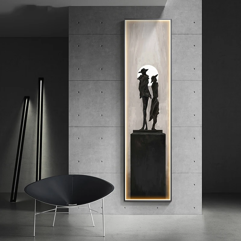 Modern Character Modeling Abstract LED Wall Lamp Art Living Kitchen Porch Corridor Dining Interior Painting Decoration Designer