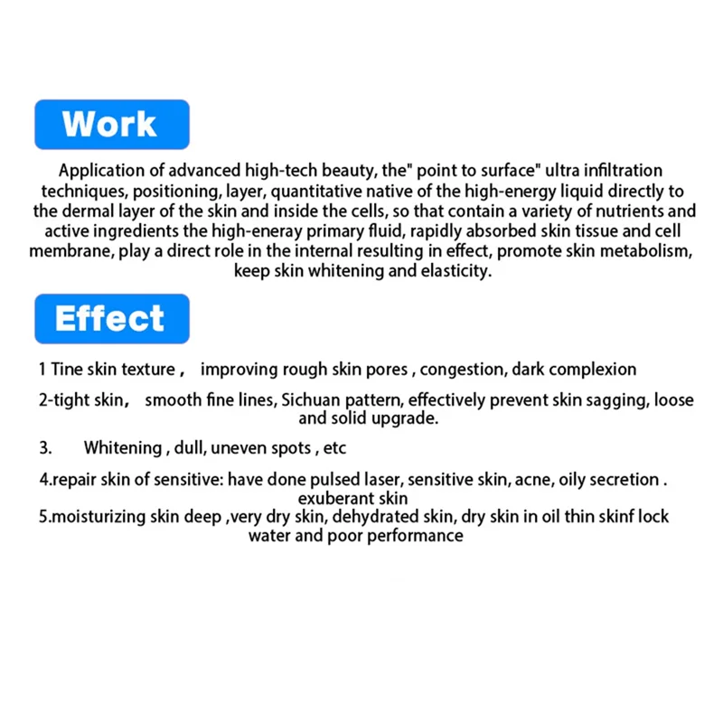 EAS-Mesoterapi Elektroporasi Wajah RF Frekuensi Radio LED Foton Pengangkat Wajah Pemijat Kerut Pengencang Steker UE