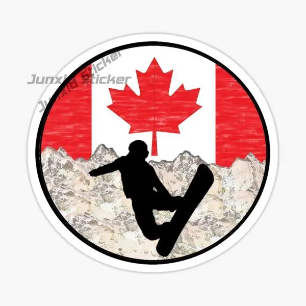 TORONTO CANADA Maple Leaf Scenery Travel Car Sticker Vinyl Self-adhesive Decorative Decal