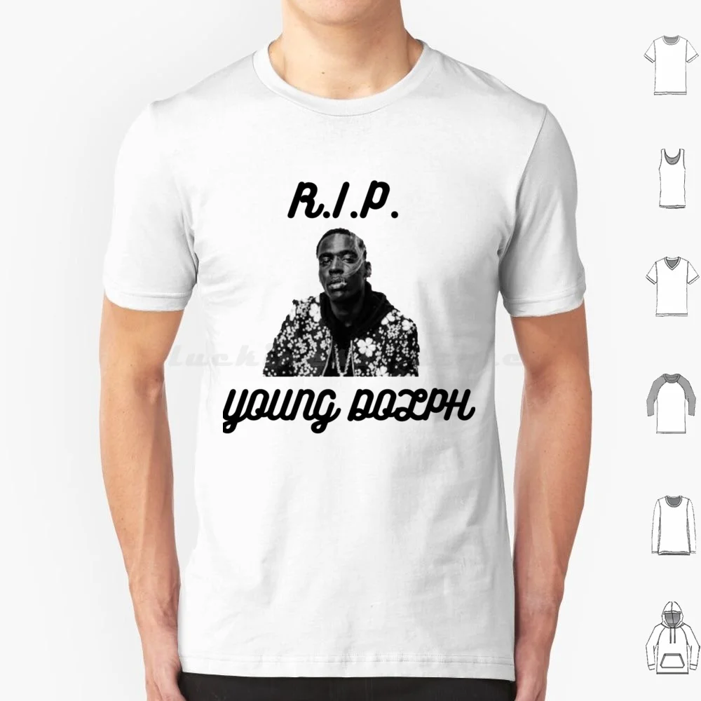 R.i.p. Young Dolph T Shirt 6xl Cotton Cool Tee Young Dolph Dolph Young Rip Young Dolph Memphis Rap Pre Rapper Hip Hop Trap Rip