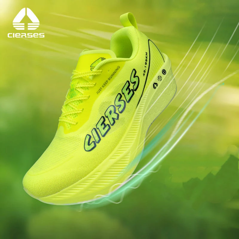WUKONG1.0 Marathon Carbon Plate Men  Racing  Running Shoes Breathable Air Cushioning Non-Slip Sneakers  2434