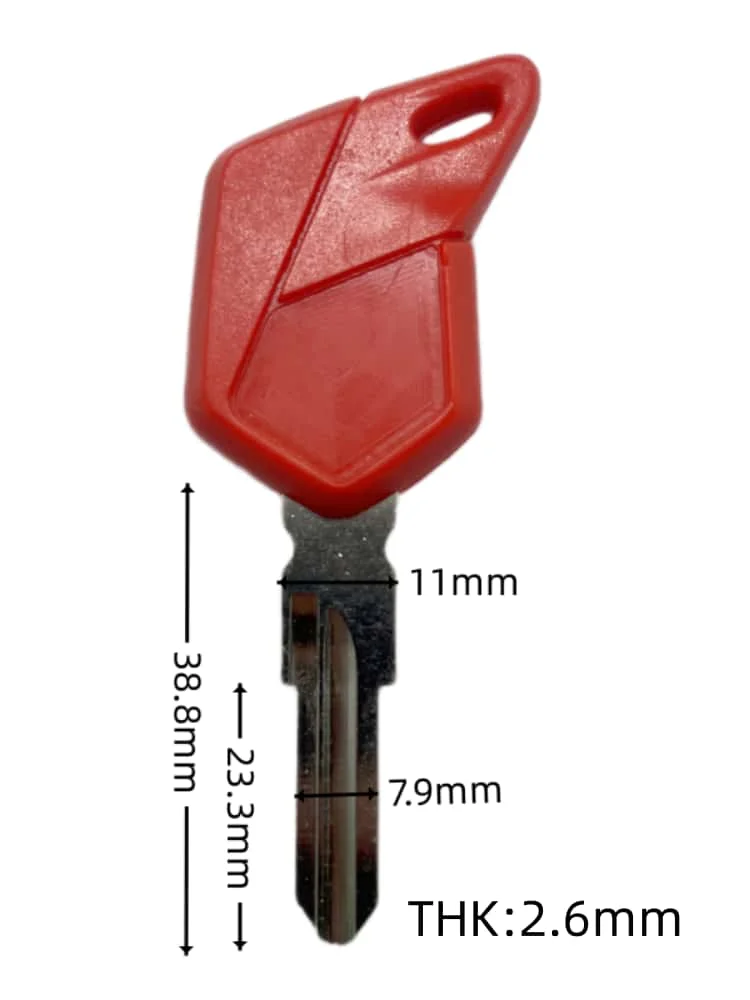 Motorcycle Uncut Blank Replacement Key For MV Agusta F3 F4 750 920 990 1000 1090 Brutale 675 1090 1000RR MV AGUSTA
