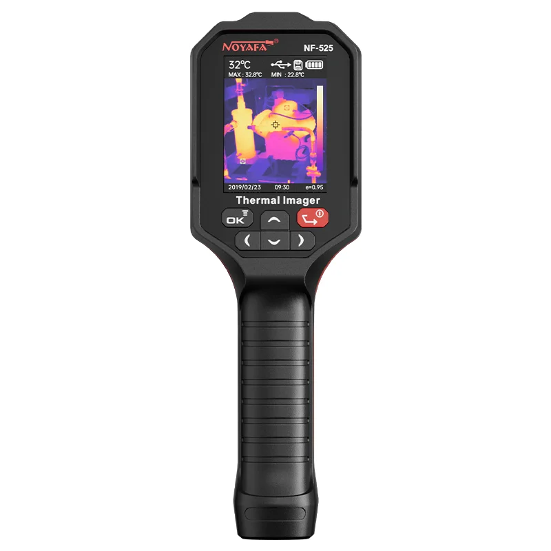 NOYAFA NF-525 Thermische beeldvormingscamera voor waterleidinglekken en elektrische problemen, 12090 blauw-rood licht, draagbare infrarood thermische imager - afbeelding 2