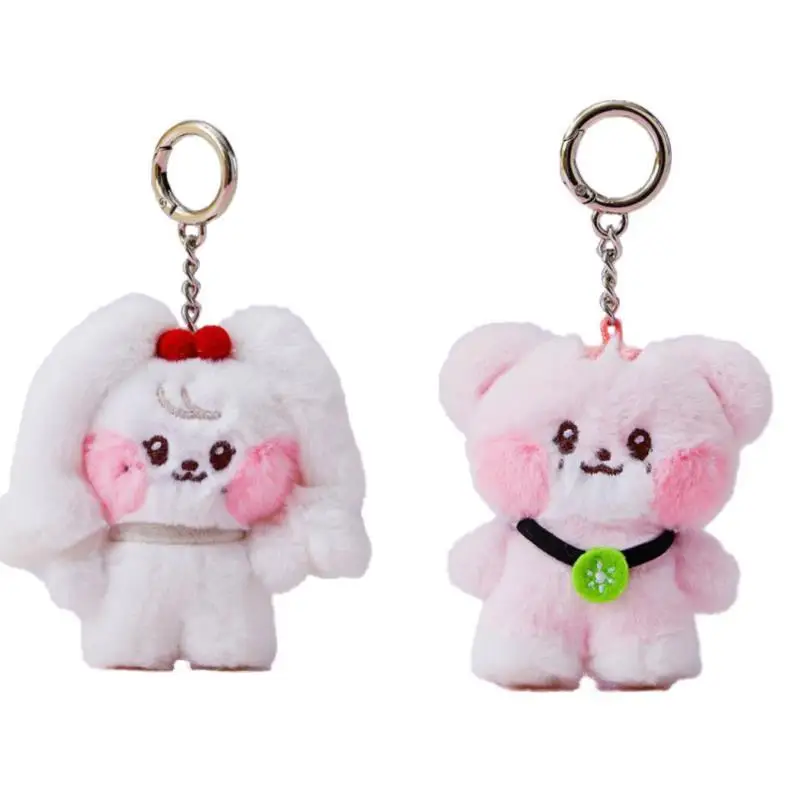 K-pop 걸 그룹의 사랑스러운 봉제 인형 키체인, 가방 참, 배낭 장식, 귀여운 인형 장난감, 이상적인 선물