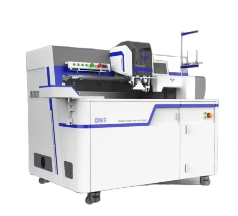 New DN7 Industrial Automatic Bag Opening & Sewing Machine for Ironing Jeans & Casual Pants for Cotton Clothes Apparel