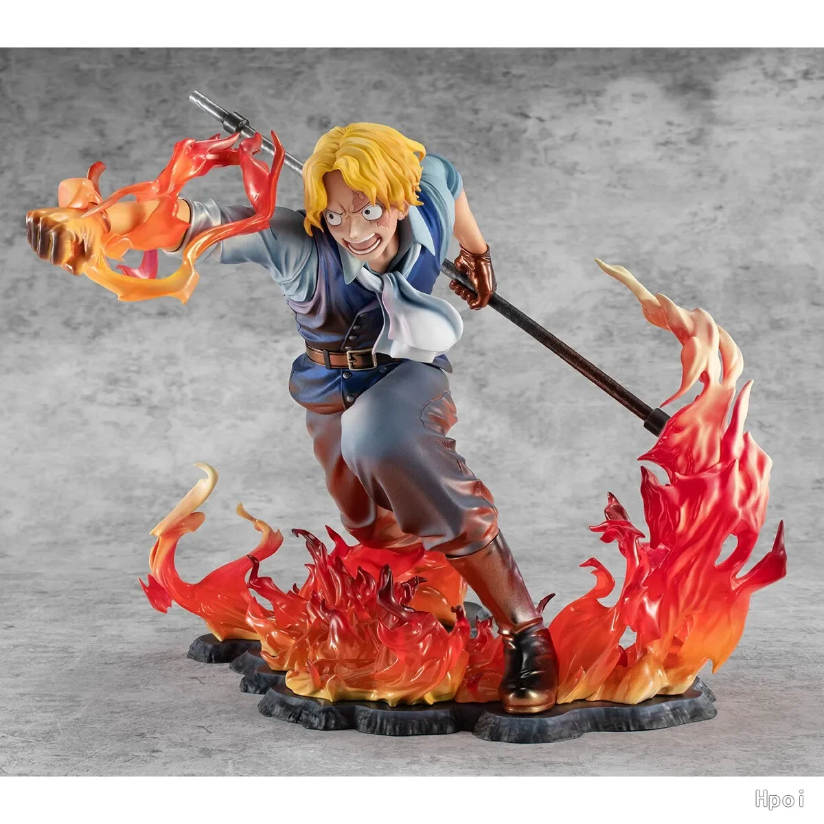 【In Stock】Original MegaHouse POP ONE PIECE Sabo Fire Fist Inheritance Action Figures Collection Ornaments Toys Gifts Model