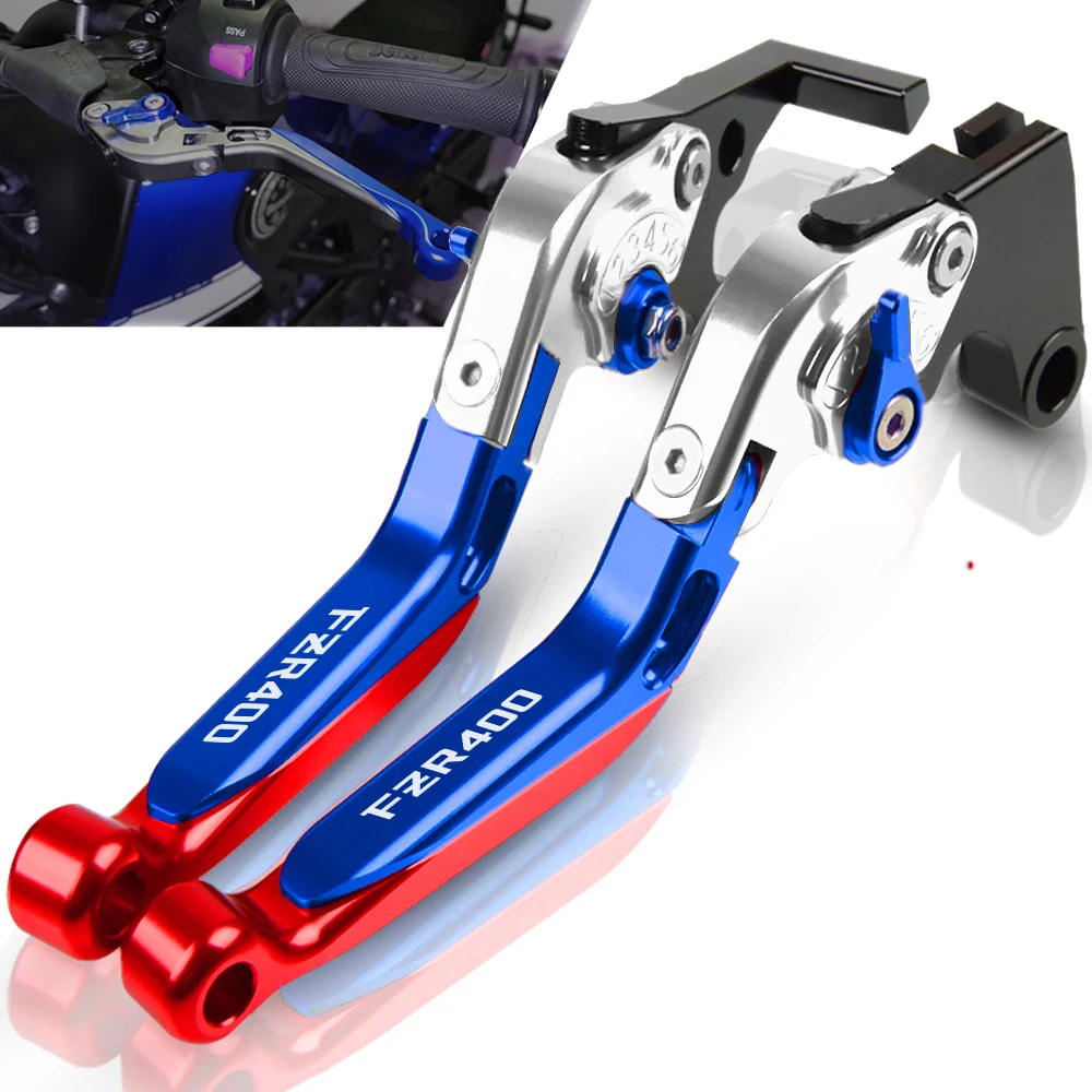 FOR YAMAHA FZR400 1988 1989 1990 Motorcycle CNC Aluminum handbrake Adjustable Brake Clutch Levers Handle Adapter FZR400