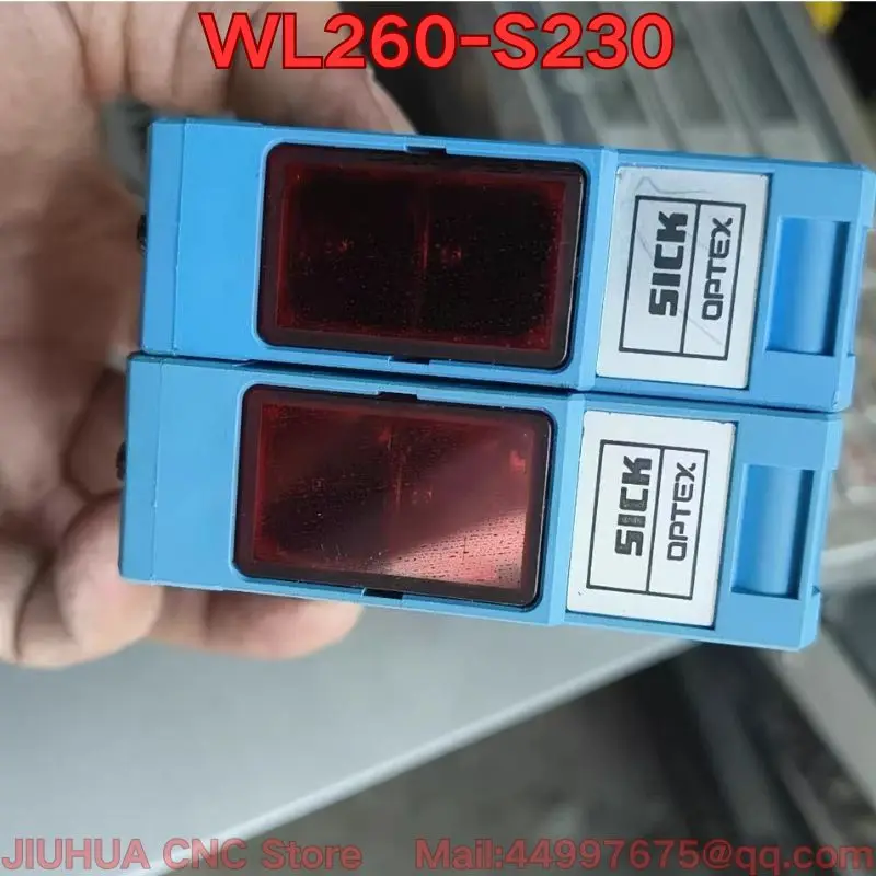 Second-hand WL260-S230 photoelectric switch sensor function test is normal Latest quotation in October 2026