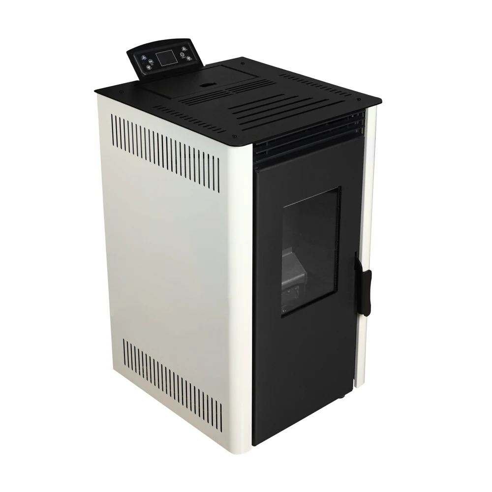 6.9KW  Smokefree Indoor Automatic Feeding Pellet Stove for Sale Pellet Heater Fireplace With Remote Control for House