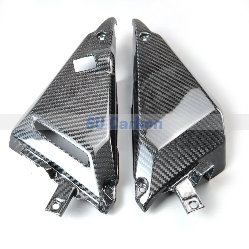 100% Real Carbon Fiber For Kawasaki Ninja650 Z650 2017-2022 Motorcycle Accessories Under Seat Covers Fairing Ninja 650