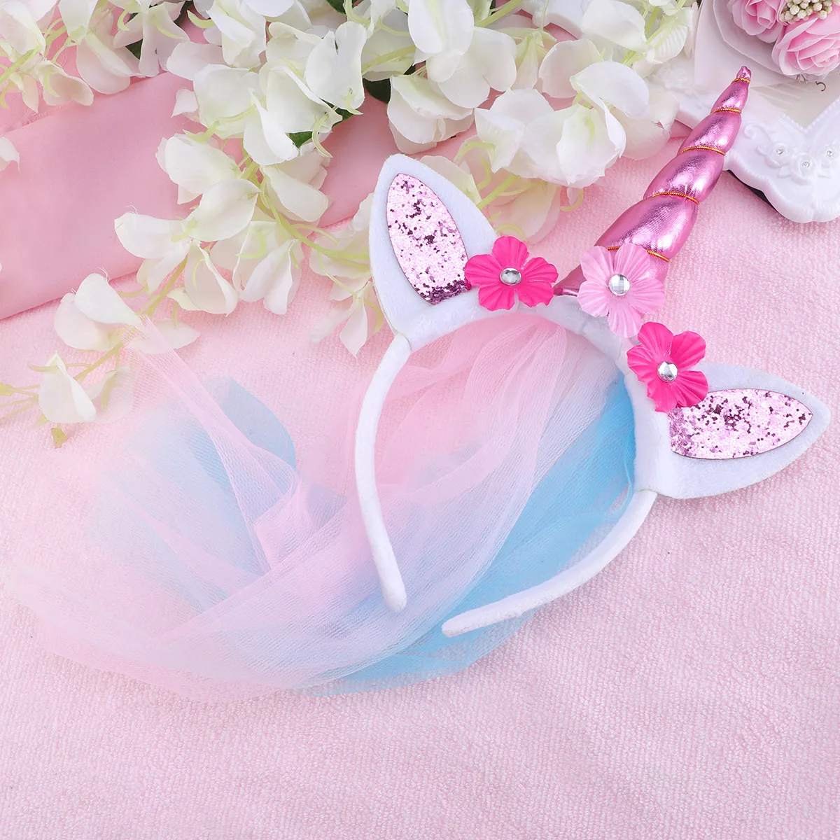 Opaska na głowę Stylowa Kolorowa Wygodna Przyjazna dla skóry Opaska do włosów dla Dziewczynek na Imprezę Kostiumową Pomysł na Prezent