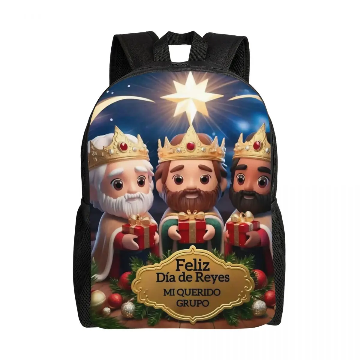 

Детский рюкзак Dia De Los Reyes Magos для детей, рюкзаки для мальчиков и девочек, детские школьные сумки Kawaii Daycare