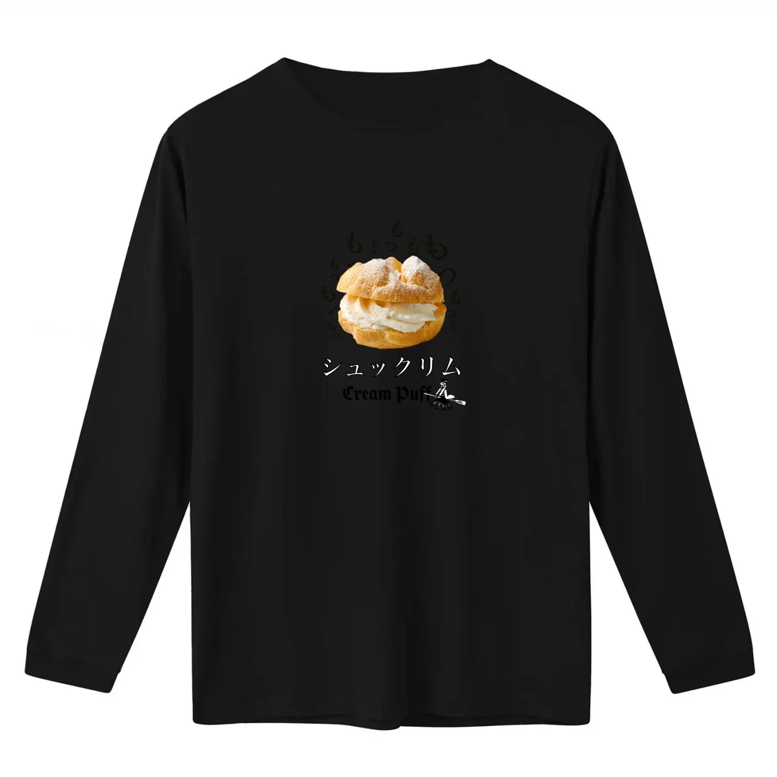 Mashle Cream Puff T-Shirt Summer Casual Cotton Tee Oversized Streetwear Tops Vintage Graphic Print Loose Fit Short Sleeve