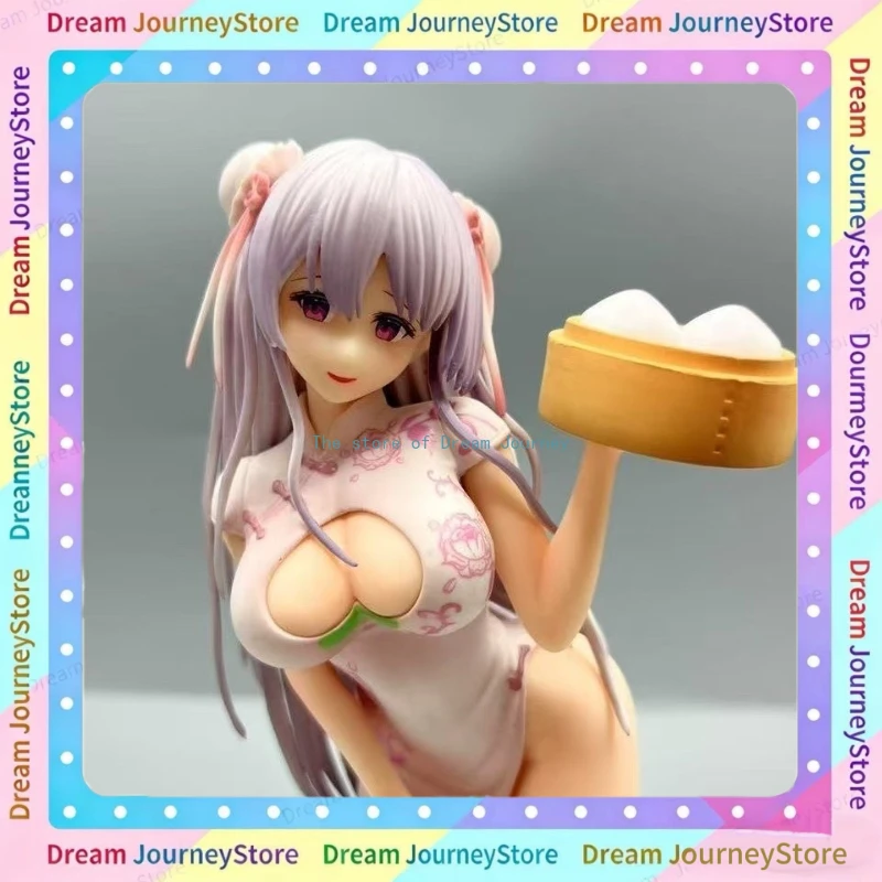 

In stock UC cheongsam girl figure statue two-dimensional animation ornaments sexy beauty cute boxed domestically produced