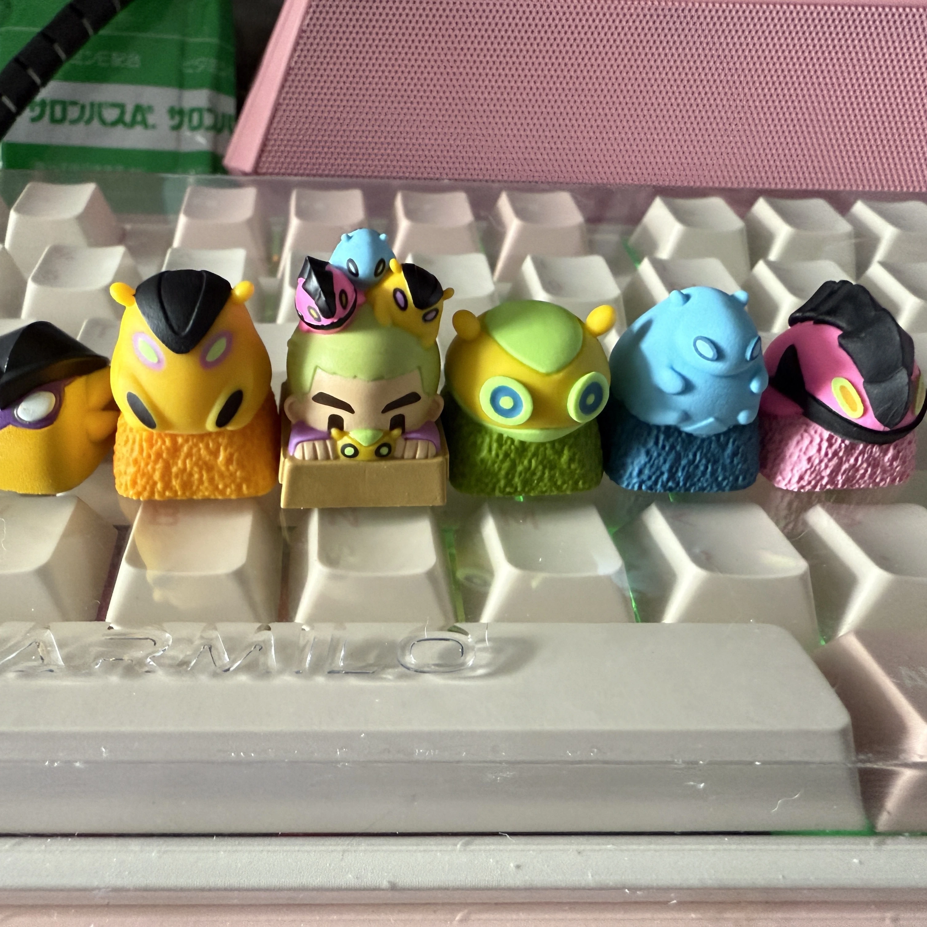 Valorant Gekko Viper Keycap Gaming Role Pet Merchandise Mechanical Keyboard Accessory Single Keycap Replacement For Esc Oem R4