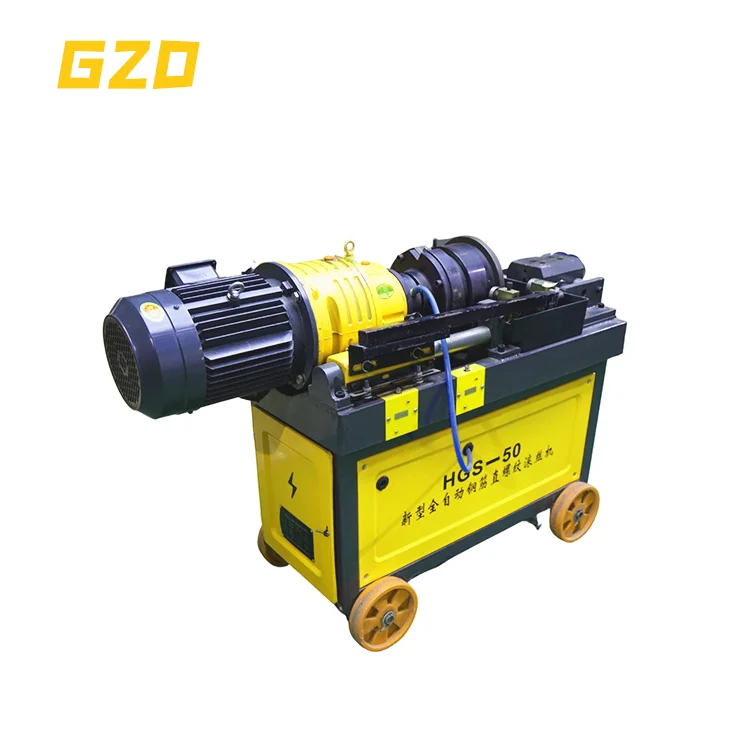 Wholesale Custom Bolt Roll Cnc Rebar Straight Screw Thread Rolling Machine