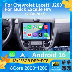 Android 16 Car Radio Chevrolet Lacetti J200 2004 - 2013 for Buick Excelle Hrv 2004 - 2013 Player Multimedia Navigation Stereo GP