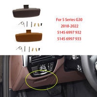 For BMW G30 Car Glove Box Handle Cover Lid Lock Toolbox Glove Boxes Cover Switch For BMW 5 Series 520 525 528 530 535i 2018-2023