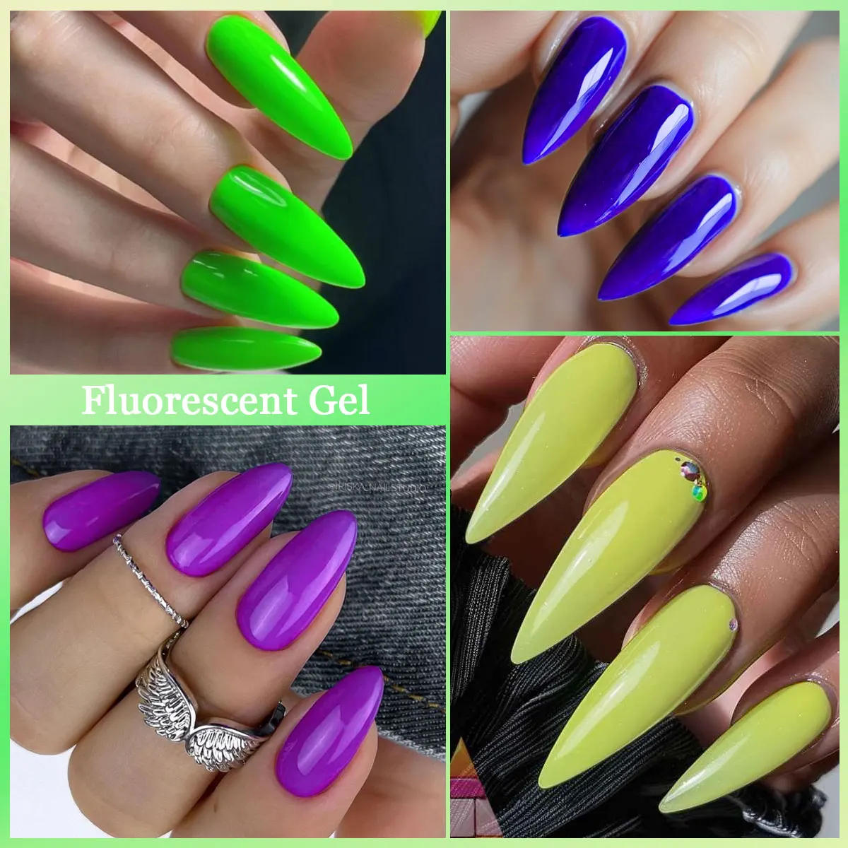 Zestaw lakierów hybrydowych GAVY, 2 sztuki, każda butelka zawiera 0,24 uncji, bezwonny, odpowiedni do samodzielnego pielęgnowania paznokci.