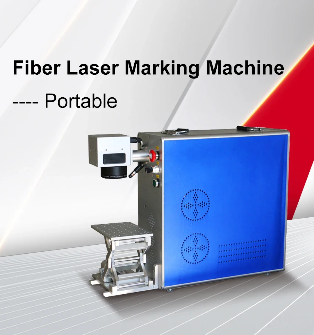 JQLASER Fiber/Mopa/CO2/UV Laser Marking Machine High Quality For Mentals Stainless Steel Non-metal Laser Marking Machine