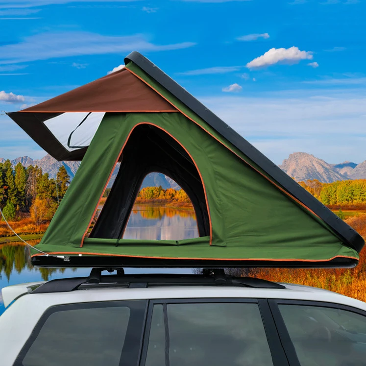 

Wholesale Camping ABS Rooftop Tent RTT Car Triangle Clamshell Cheap Tents for Sale Online