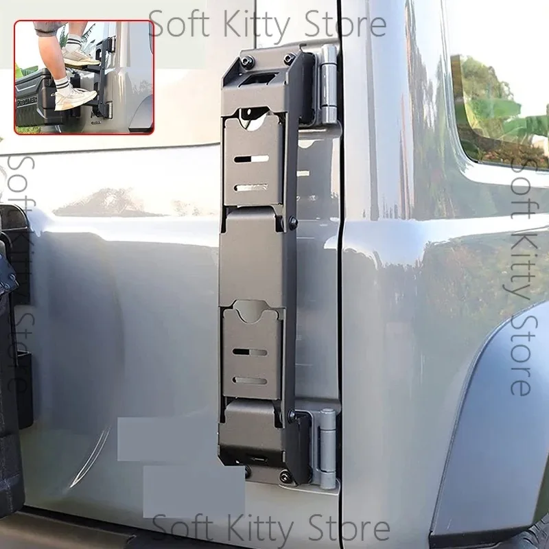 For Suzuki Jimny JB74 64 2019 2020 2021 2022 2023 2024 Rear Door Foldable Ladder Accessories