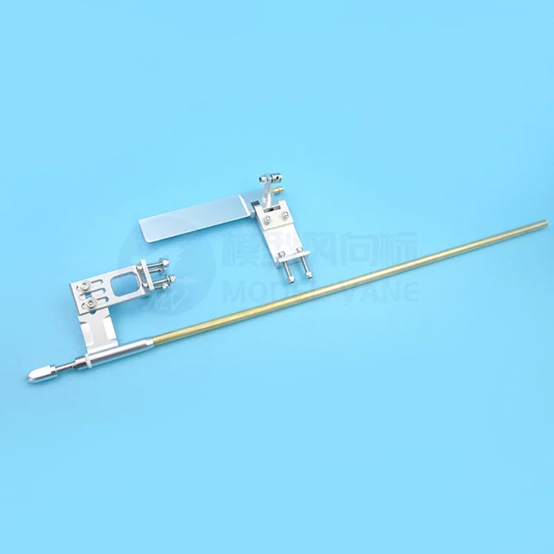 95mm Rudder+4mm Integrated Flexible Shaft+Shaft Bracket Transmission Set RC Boat Electric Boat Methanol Boat