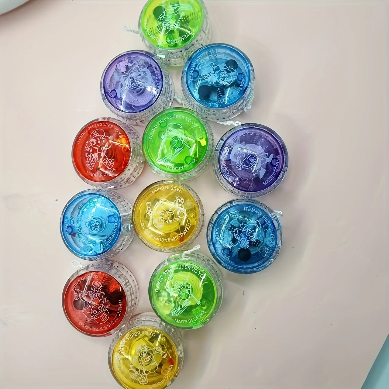 Nouveaux jeux décontractés LED clignotant YoYo balle classique enfants mécanisme d'embrayage magique Yo-Yo jouets pour enfants jouet fête mode jouet