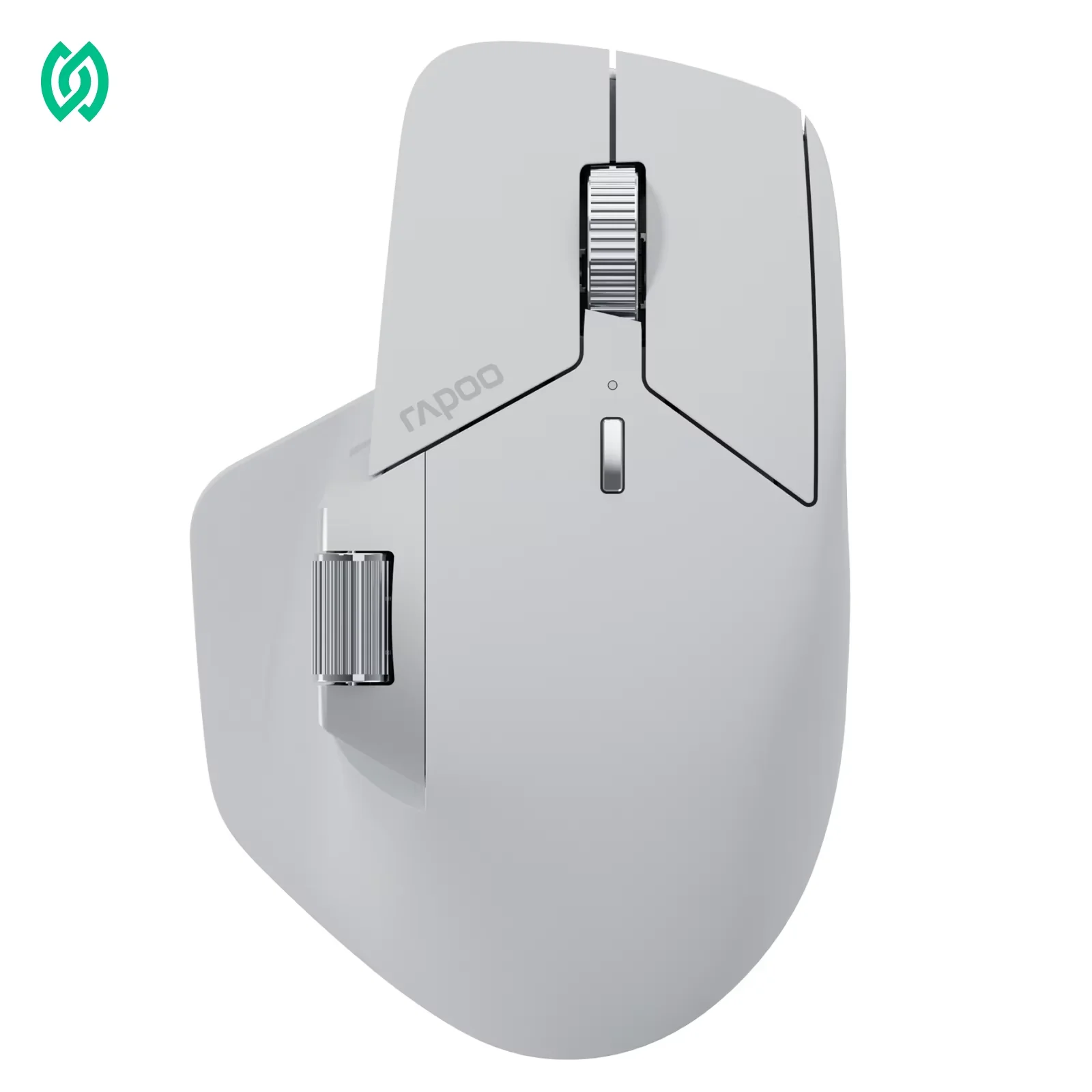 Rapoo MT720PRO Draadloze muis NearLink + Bluetooth 5.0 Multi-apparaat 12000 DPI 2K Polling Rate Ergo voor werkgaming Stille klikken
