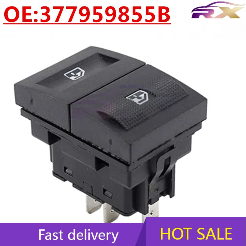 

OEM:377959855B Suitable For Volkswagen Golf Auto Parts Windows Lifter Glass Adjustment Control Switch