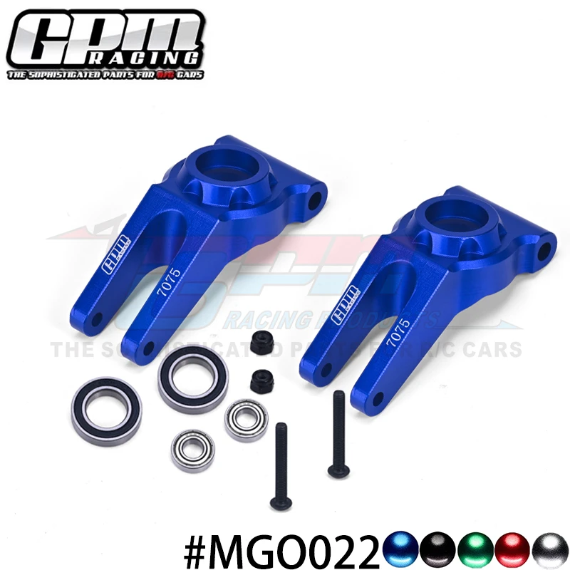 GPM Aluminum 7075 Rear Hub Larger Inner Bearings For ARRMA 1/10 Gorgon Mega 550