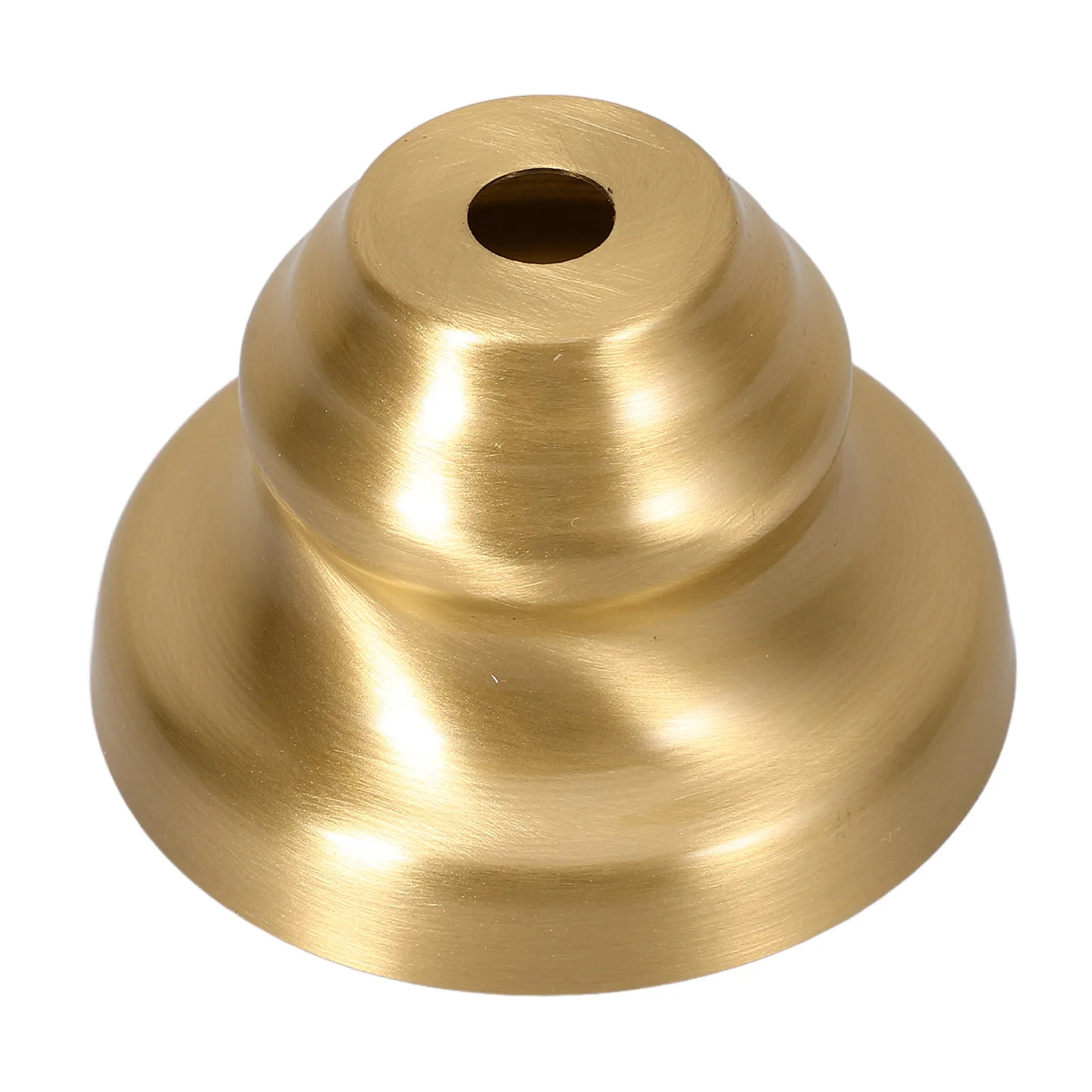 Pure Copper Lamp Cup Accessory Sturdy Light Socket Holder Finial For Table Floor Lamp Replacement Modern Fixture Part