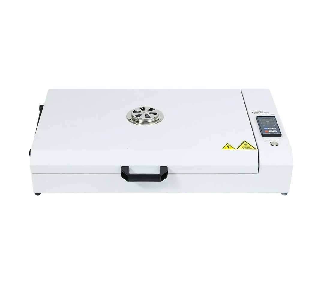 Fast heating oven for white ink heat transfer printer