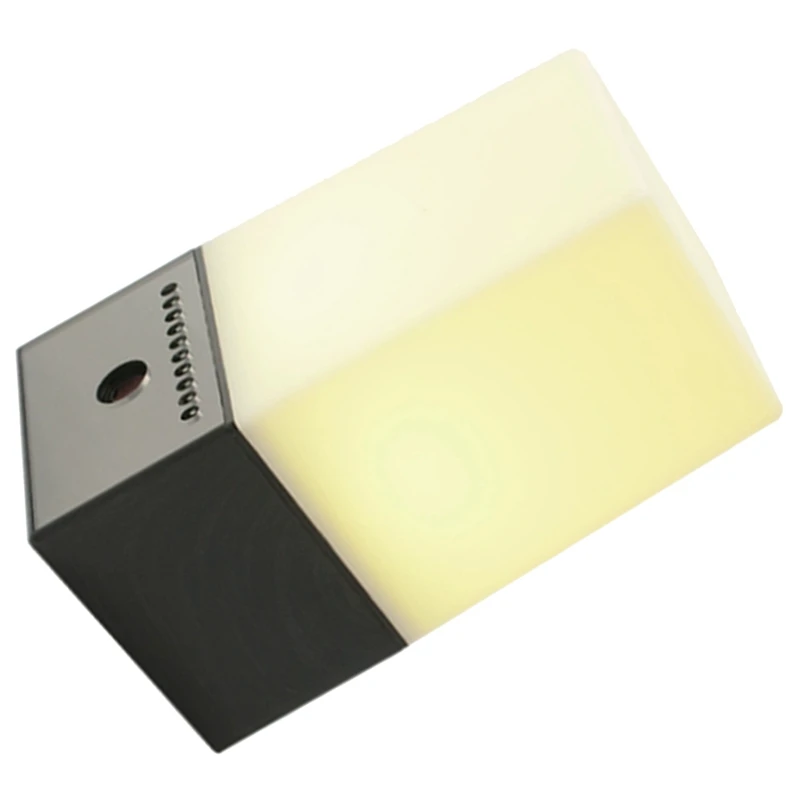 ABSQ-Mini Wireless Camera 4K HD Wifi Security Nanny พร้อม RGB Night Light 130 °   การตรวจจับการเคลื่อนไหวแบบไวด์วิสัยทัศน์แบบเรียลไทม์