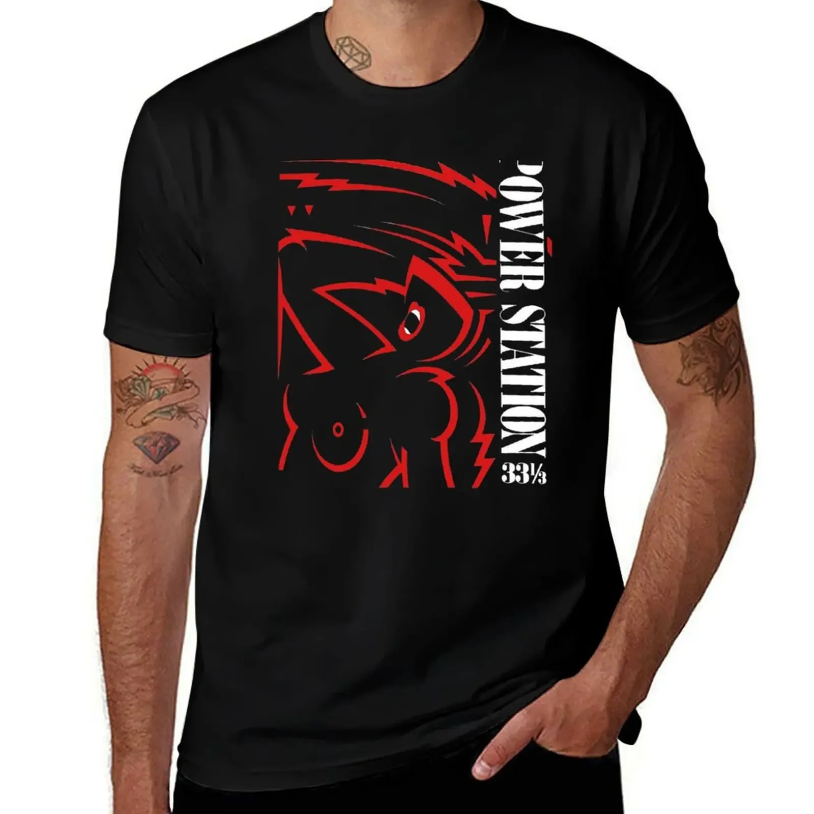 

Duran-PowerStation T-Shirt aesthetic clothes anime t shirts plain black t shirts men