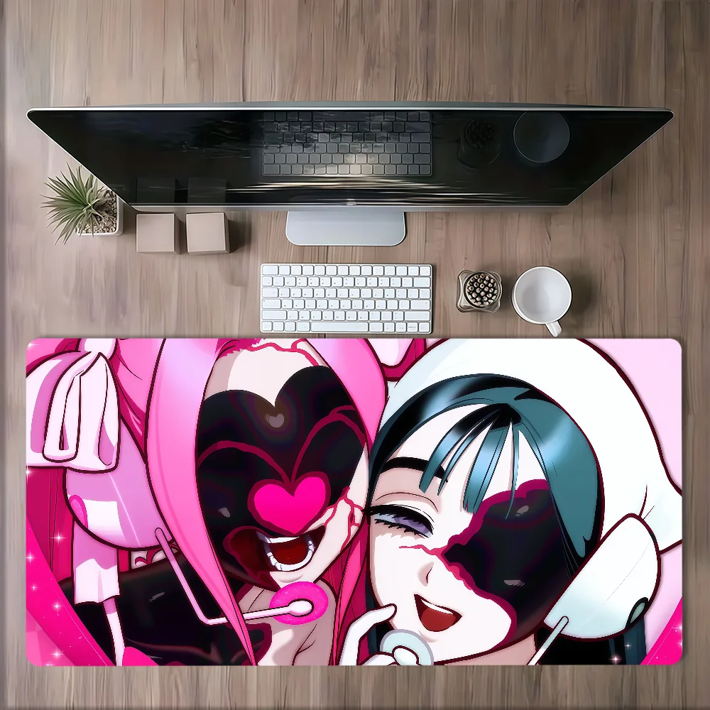 Anime Cool Tv Zombie A-Alien Stage Mouse Pad Non-slip Lockedge Thickened Desktop MousePad Large Comfort Gaming Office Student