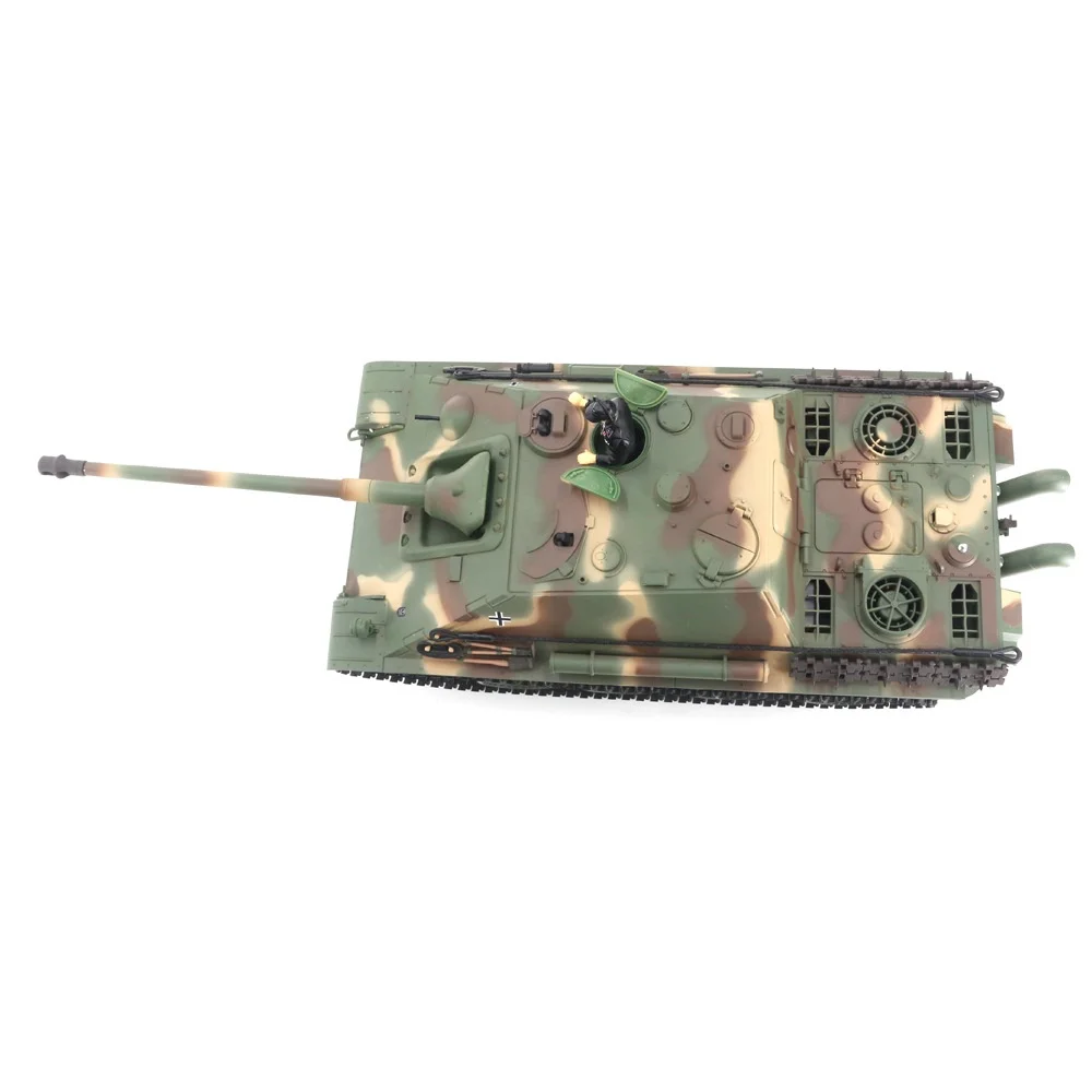 Rc Tank Remote Control Tank  German Cheetah Heavy Multi-Function Battle Competitive Simulation Tank Car Model Control Toys