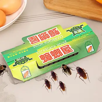 바퀴벌레 트랩 바퀴벌레 킬러, 실내 홈 바퀴벌레 미끼, 바퀴벌레 킬러, 실내 끈끈한 접착제 캐처, 곤충 끈끈한 트랩 