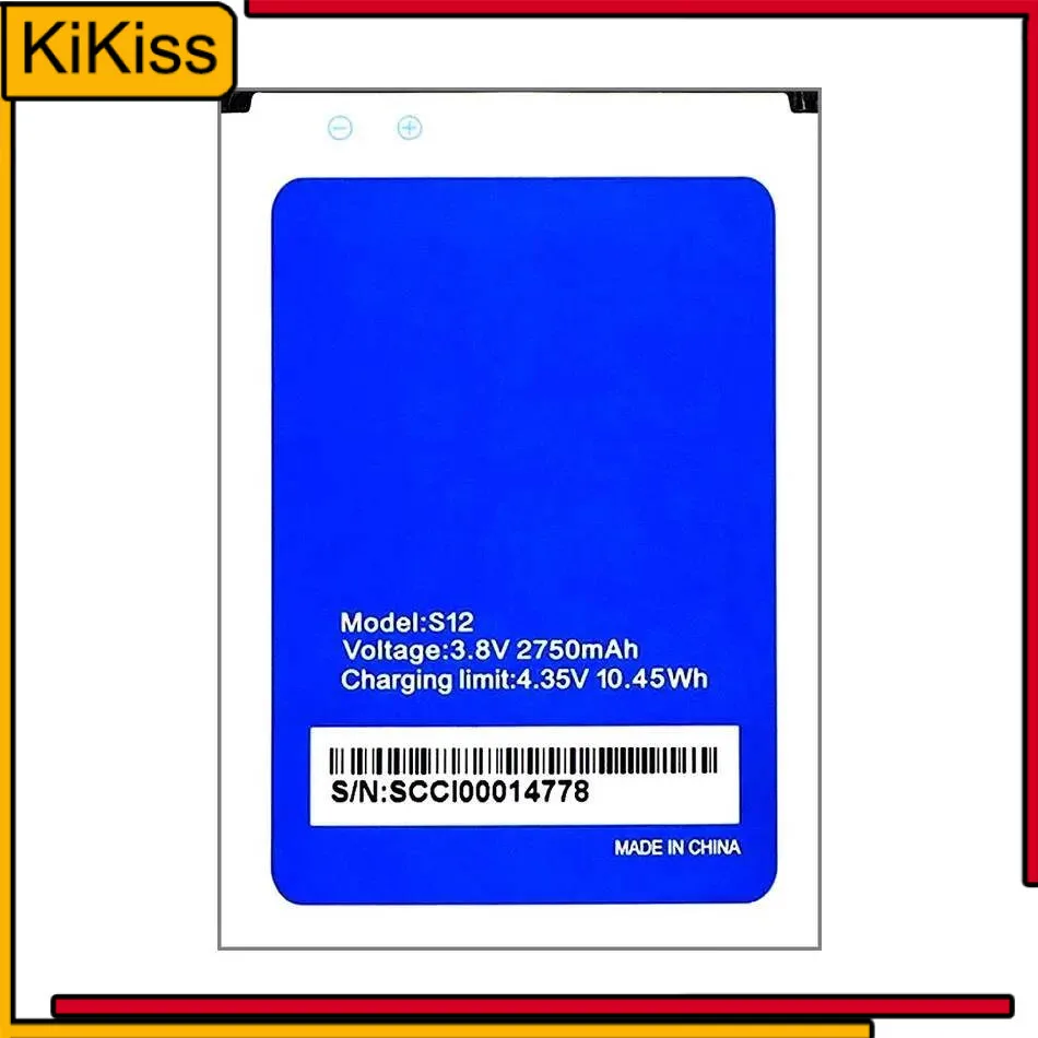 

2750Mah Fast Charging For Homtom S12 Mobile Phone Battery Long-Lasting