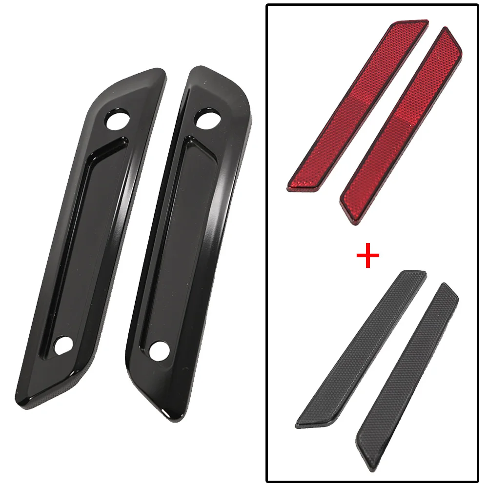 Motorcycle CNC Aluminum T6061 Saddlebag Hinge Latch Covers Performance Bagger for Harley Road Glide Street Glide 2023.5-2025