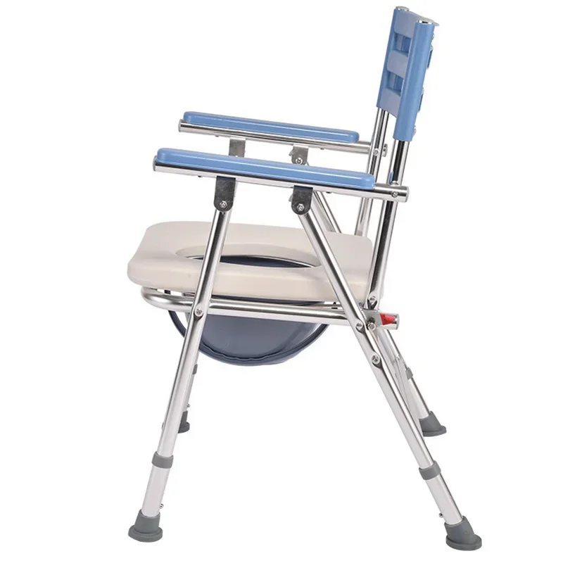 Elderly Folding Removable Professional Commode Chair Sale Toilet Assist Foldable Bedside Commode Chair