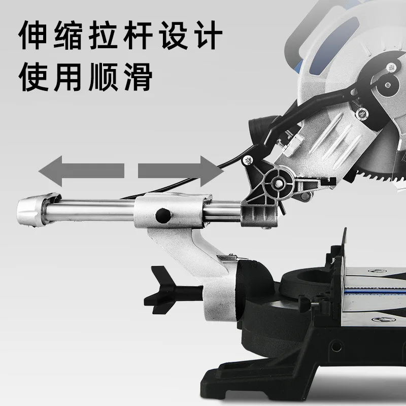 Tie rod type double gauge high power miter saw industrial grade aluminum profile high precision cutting saw aluminum machine