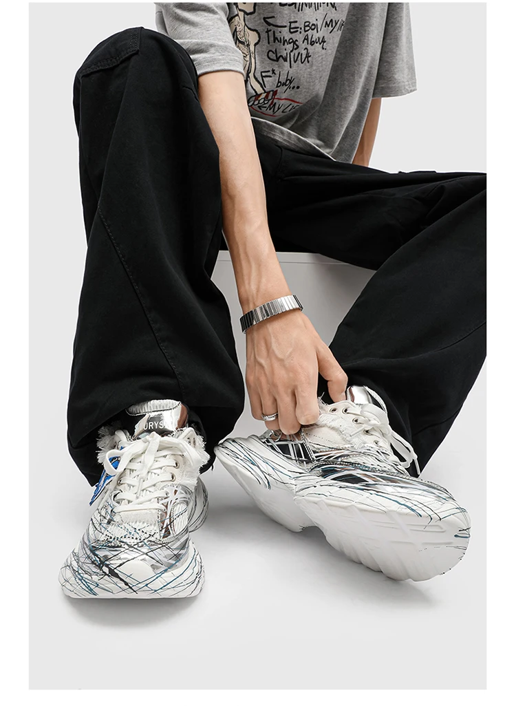 Men's Casual Sports Shoes - Anti-Slip, Enhanced Comfort & Breathability - 2025 Oversized Fit - Spring & Autumn